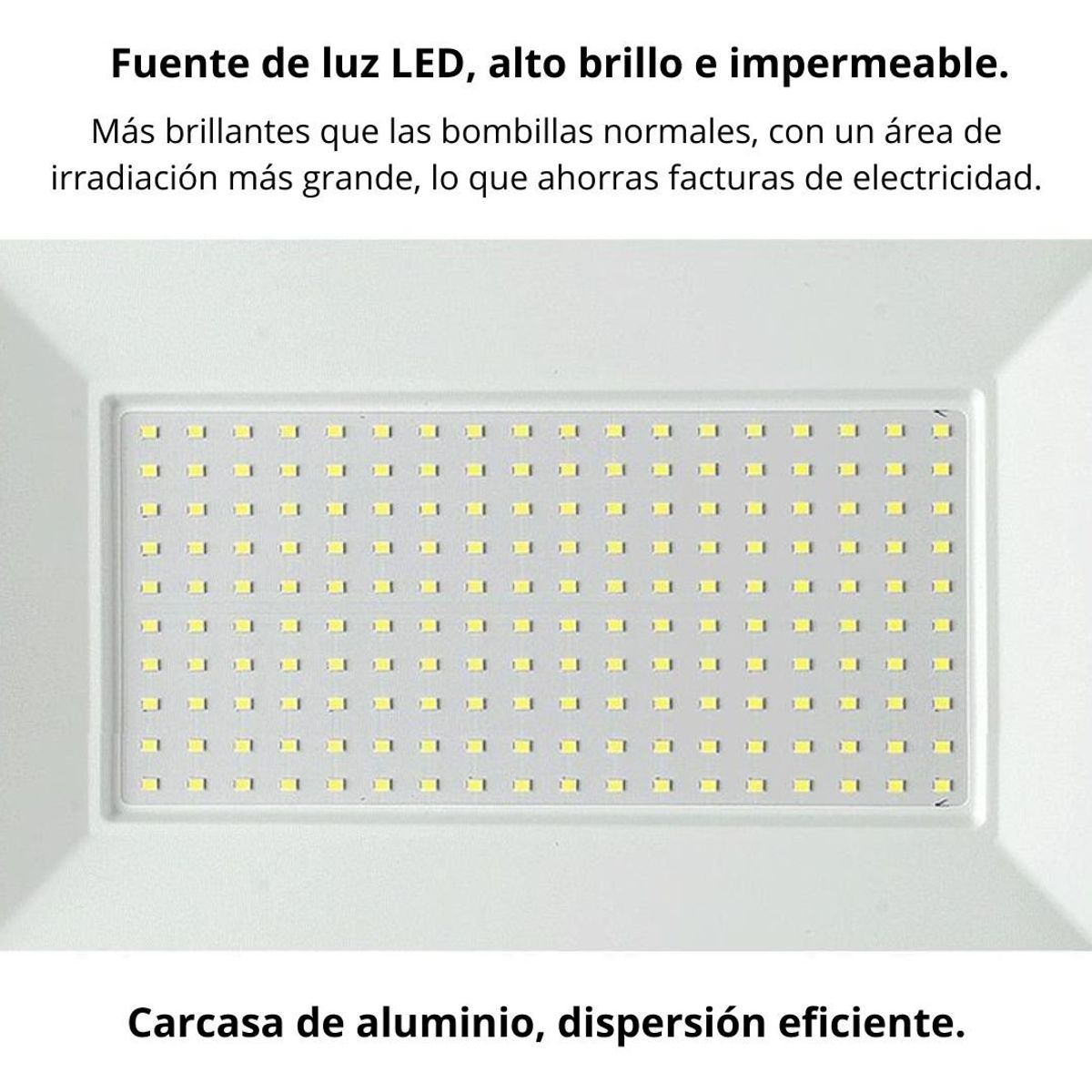 CAFINI - Reflector CAFINI 200W Luz Blanca Fria Super Brillante IP65 CN-L9213