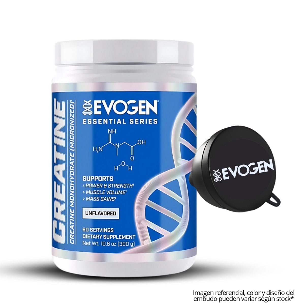 EVOGEN - Creatina Evogen 300 g + Embudo