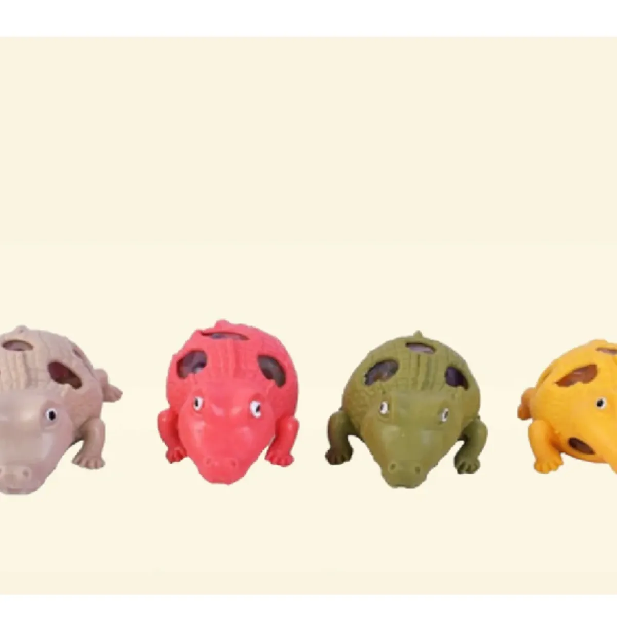 GENERICO - Pack x 2 Squishys reptiles