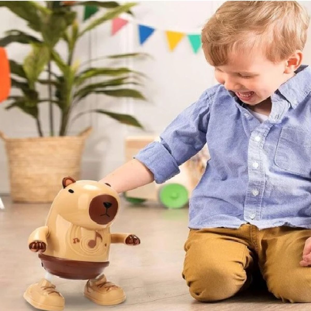 GENERICO - JUGUETE CAPIBARA BAILARIN MUSICAL