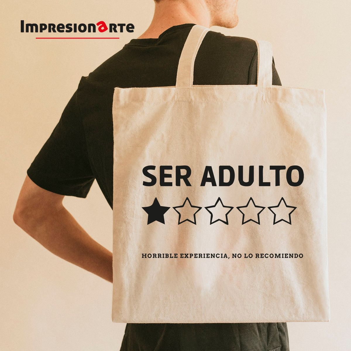 IMPRESIONARTE - Totebag ADULTO INDEPENDIENTE