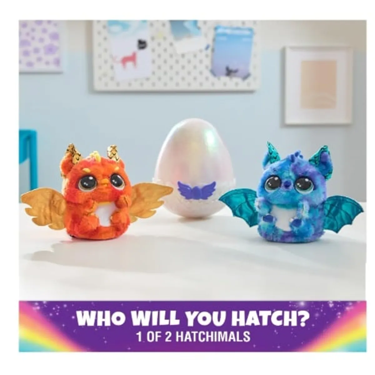 HATCHIMALS - HATCHIMALS ALIVE DRAGGLE PELUCHE SORPRESA INTERACTIVO