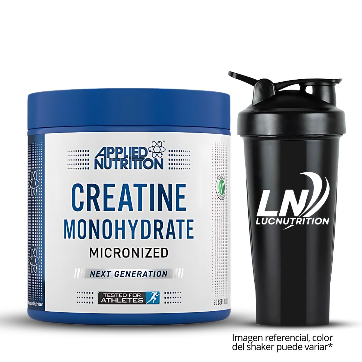 APPLIED NUTRITION - Creatina monohidratada 250 G Applied Nutrition + Shaker