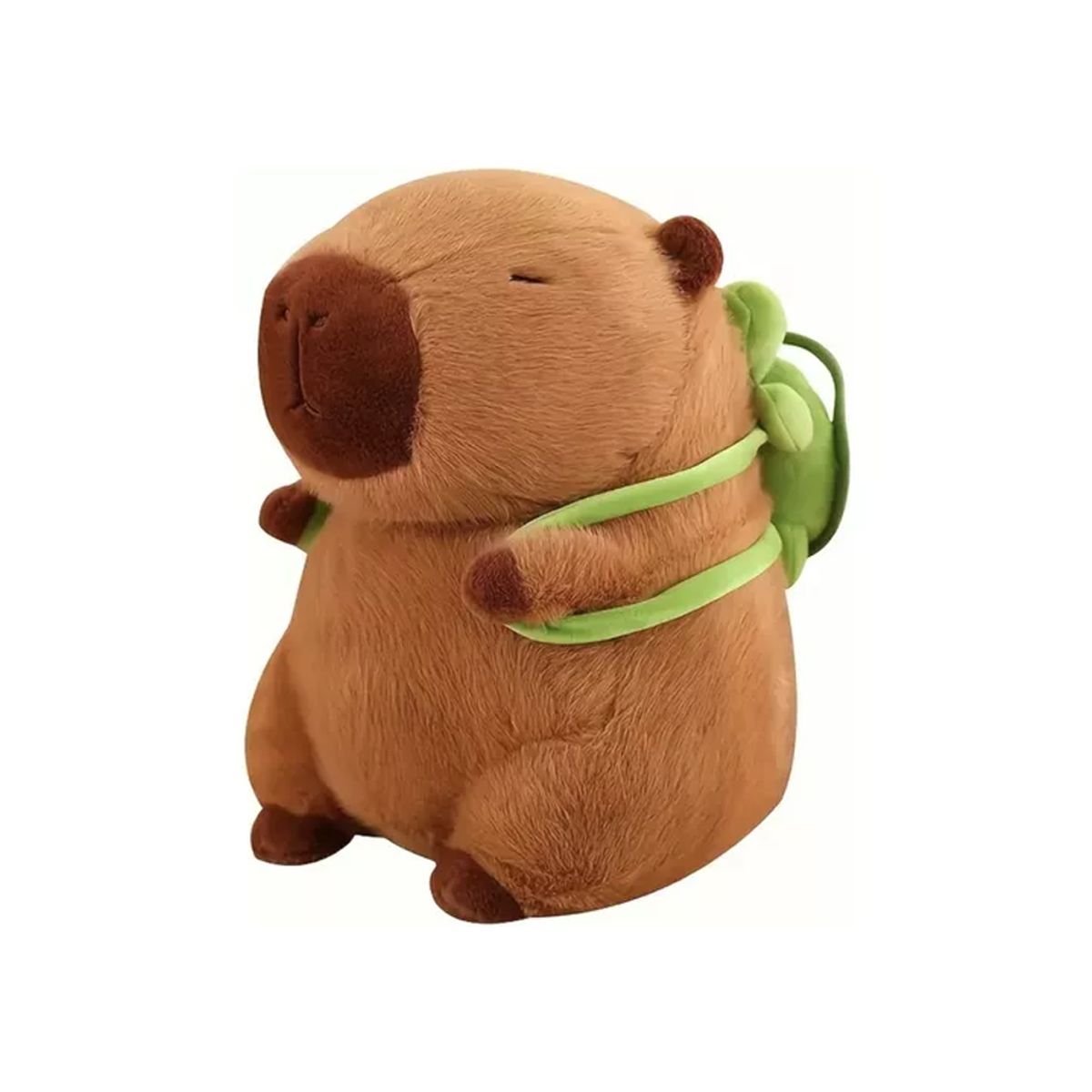 GENERICO - Peluche Capibara Tortuga 30 cm