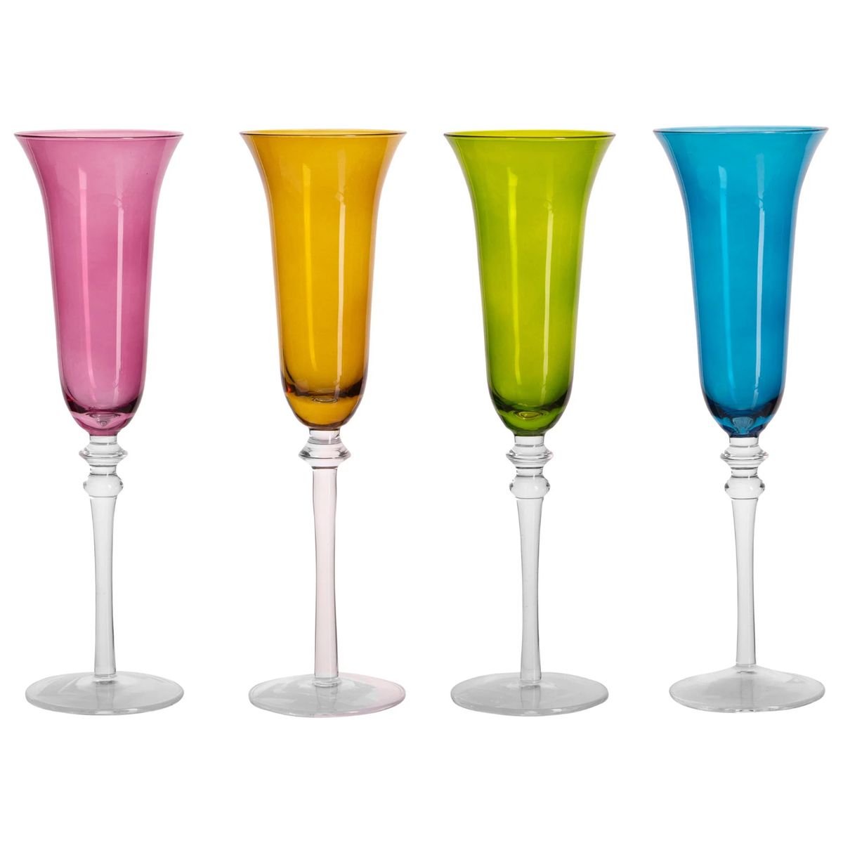 HOME ESSENTIALS - Set x 4 copas de champán Toro 177ml