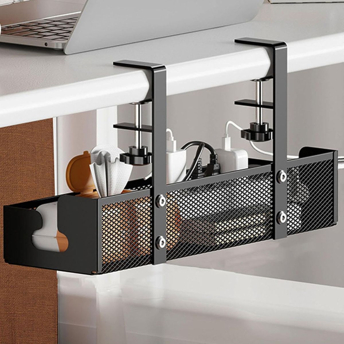 GENERICO - Bandeja Organizadora De Cables Hanma Escritorio