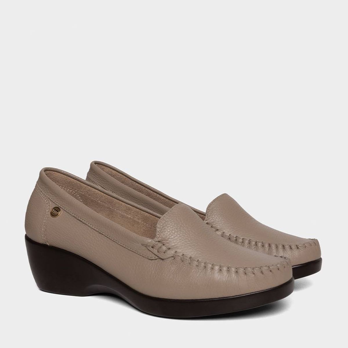 TOP MODEL - Mocasines Casuales Top Model Mujeres Tlk-003 Camelia Cuero