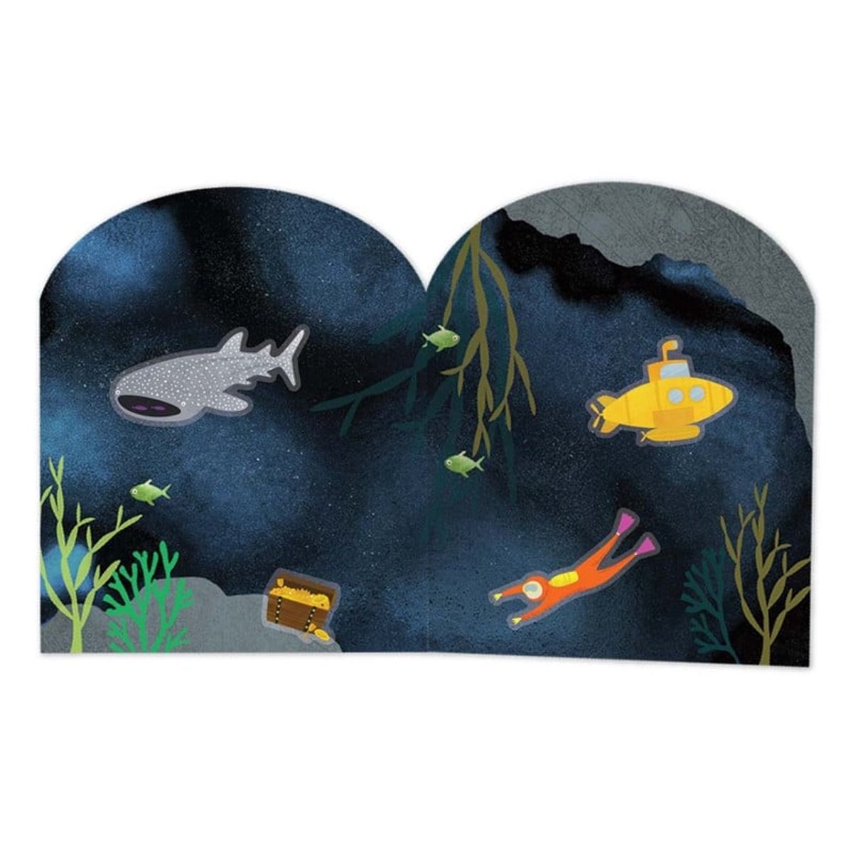 FLOSS & ROCK - Stick and play Floss & Rock Mar profundo