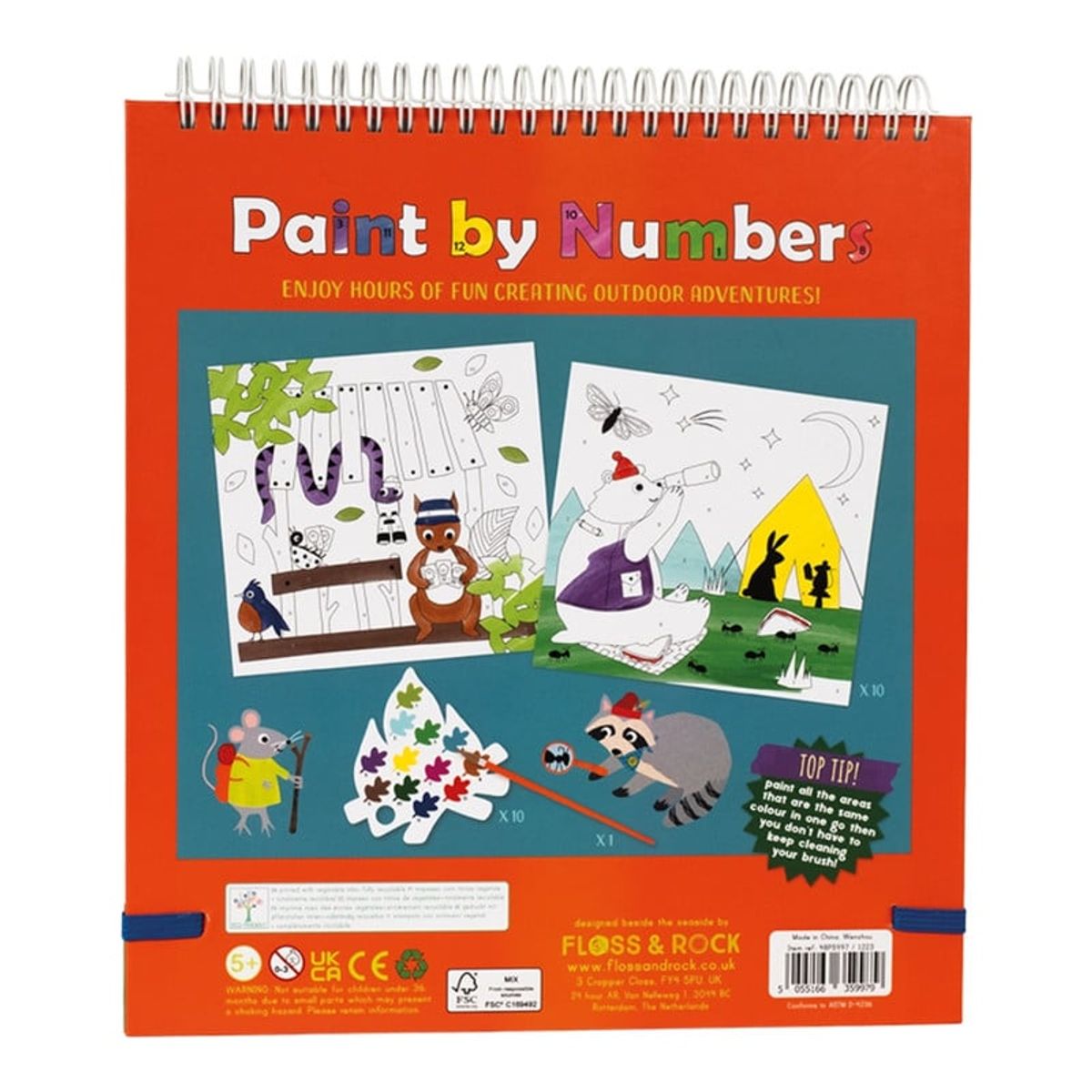 FLOSS & ROCK - Paint by Numbers Floss & Rock Aventuras