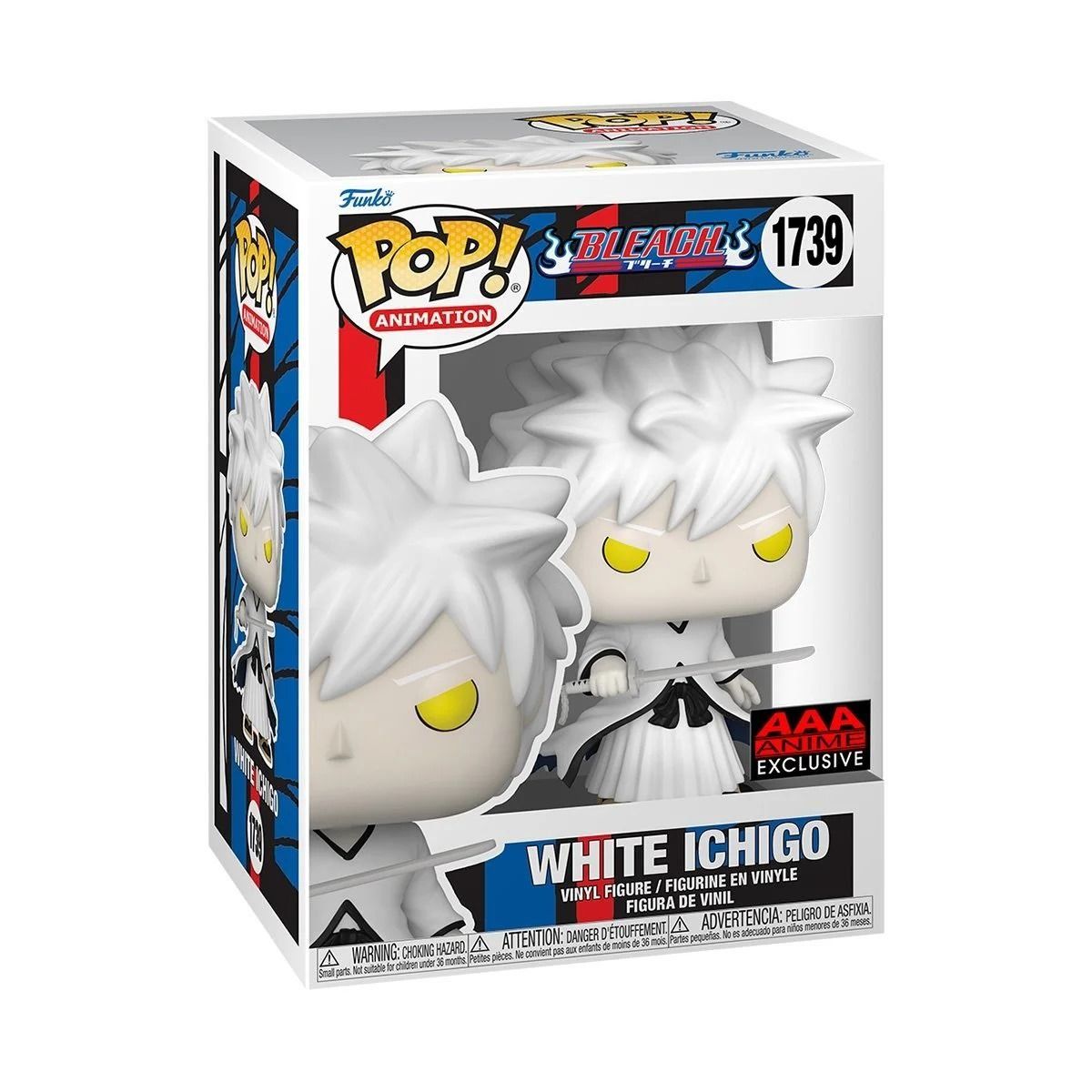 FUNKO - Funko Pop Bleach - White Ichigo 1739 - AAA Anime Exclusive