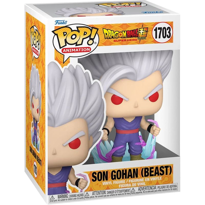 FUNKO - Funko Pop Dragon Ball Super Hero - Son Gohan Beast 1703