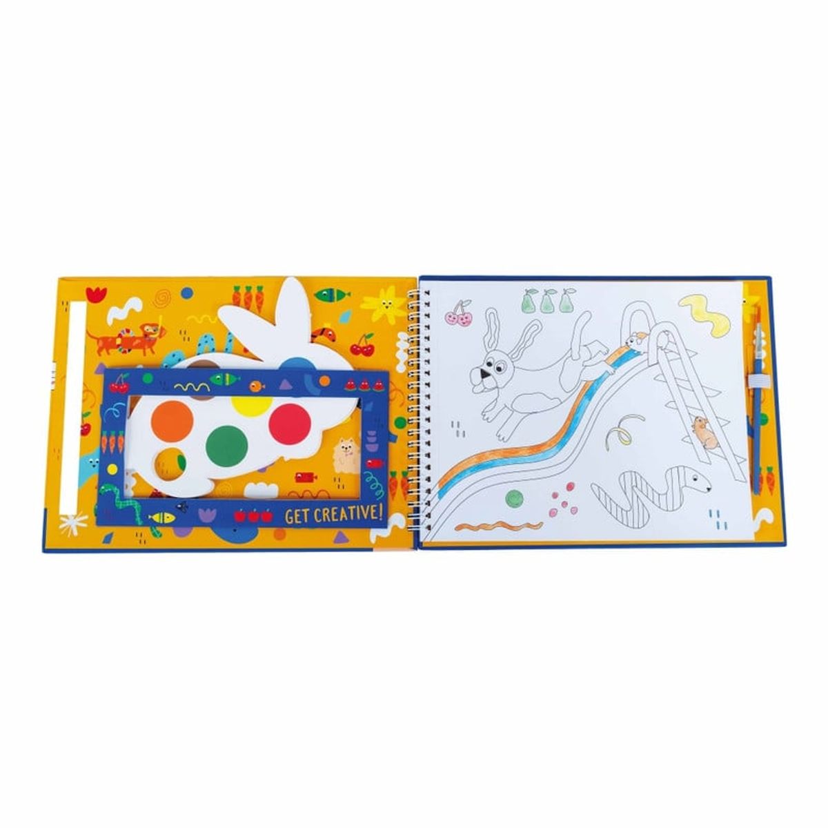 FLOSS & ROCK - Bloc de pintar Floss & Rock Mascotas