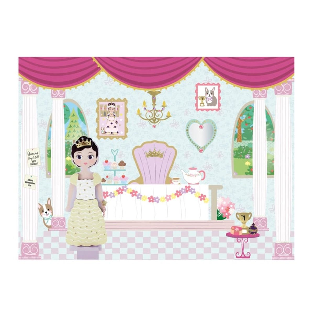 FLOSS & ROCK - Juego magnético Floss & Rock Vistiendo a Charlotte