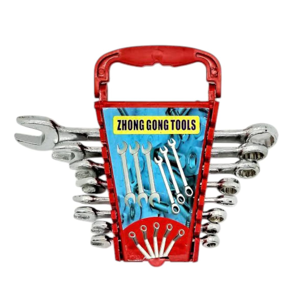 OEM - Set de 8Llaves 17mm 14mm 12mm 10mm 9mm 8mm 7mm 6mm Doble Cabeza