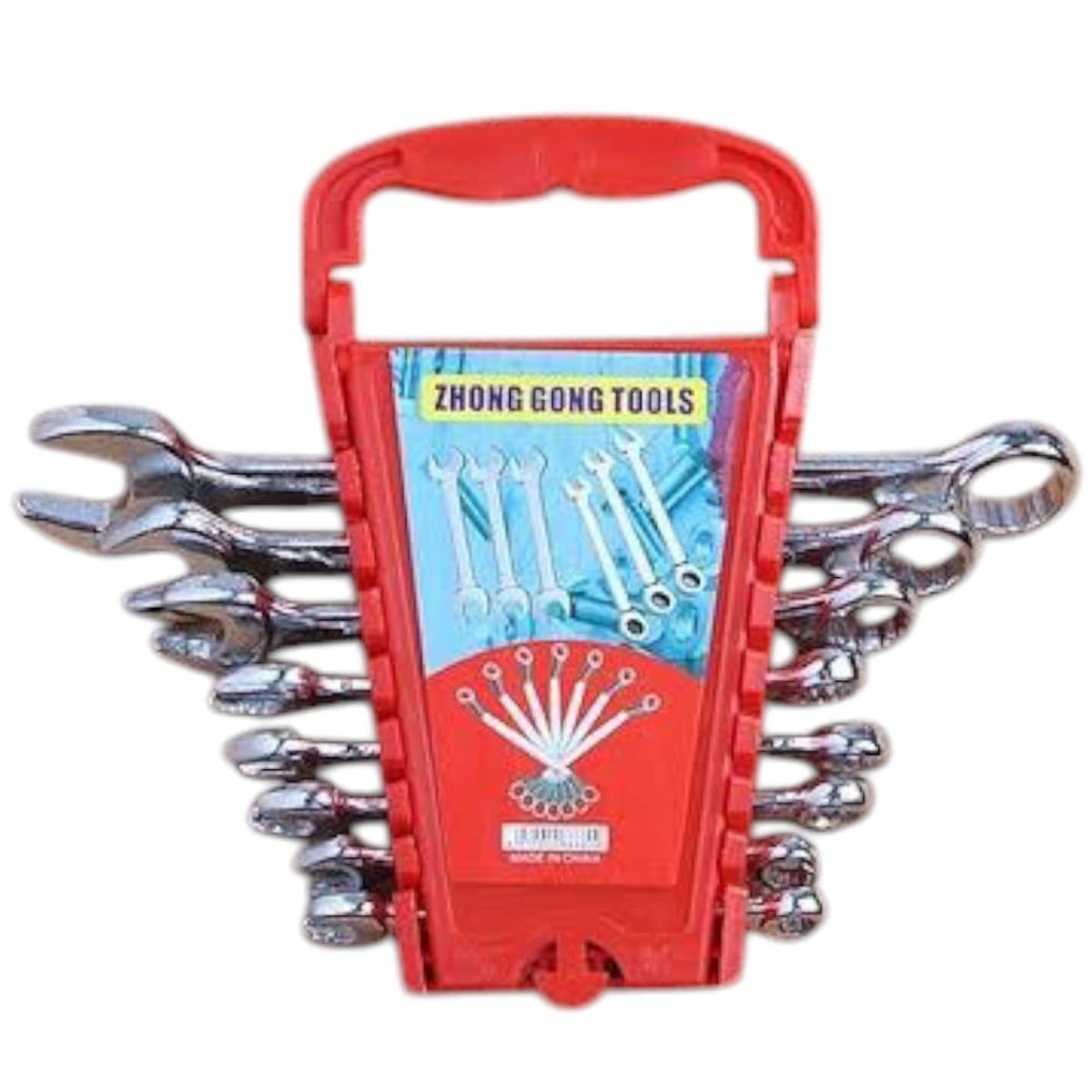 OEM - Set de 8Llaves 17mm 14mm 12mm 10mm 9mm 8mm 7mm 6mm Doble Cabeza