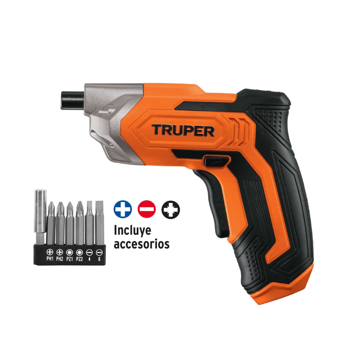 TRUPER - Destornillador Inalambrico Profesional Recargable Truper DESI-36-2