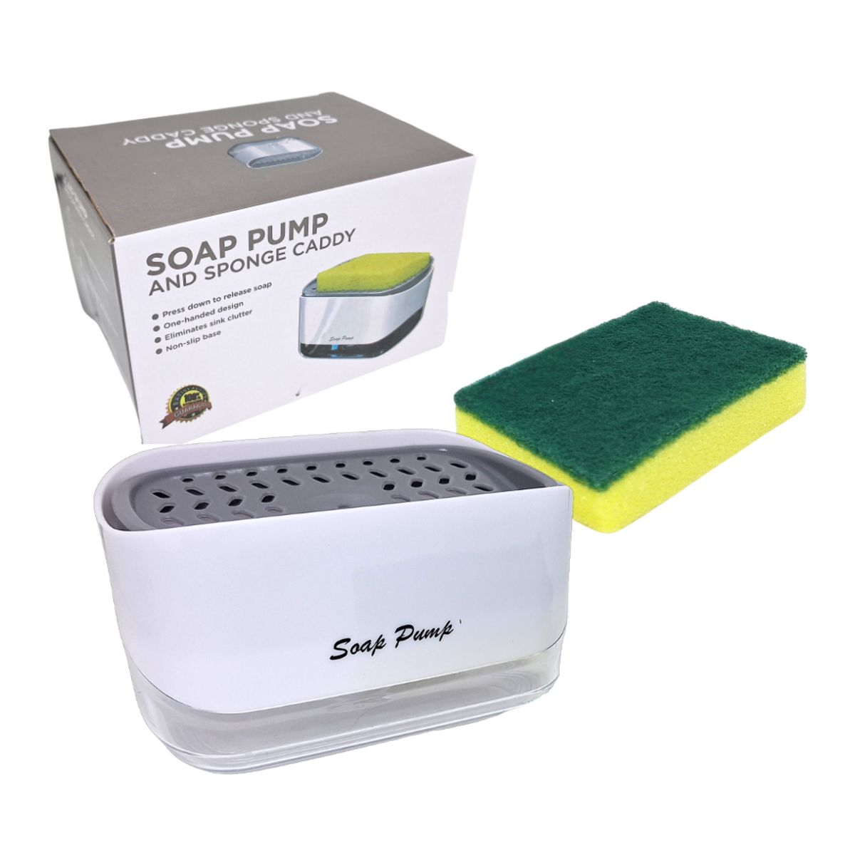 GENERICO - Dispensador de Jabon para Cocina - Elegante y Funcional