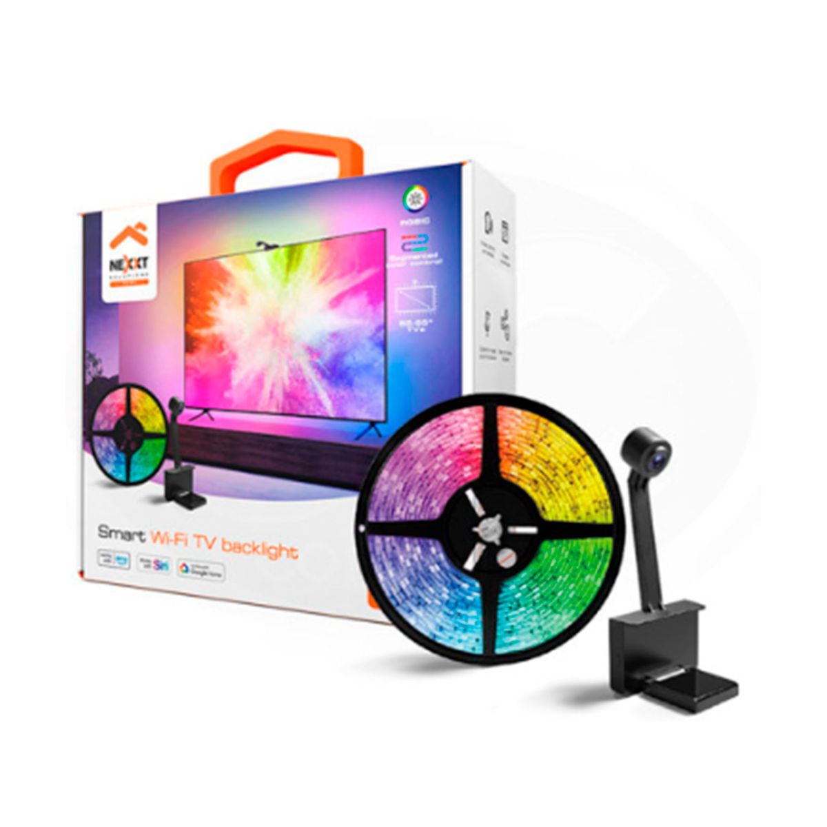 NEXXT SOLUTIONS - CINTA LED Y CAMARA PARA LELEVISORES 55-65 PN NHB-S615