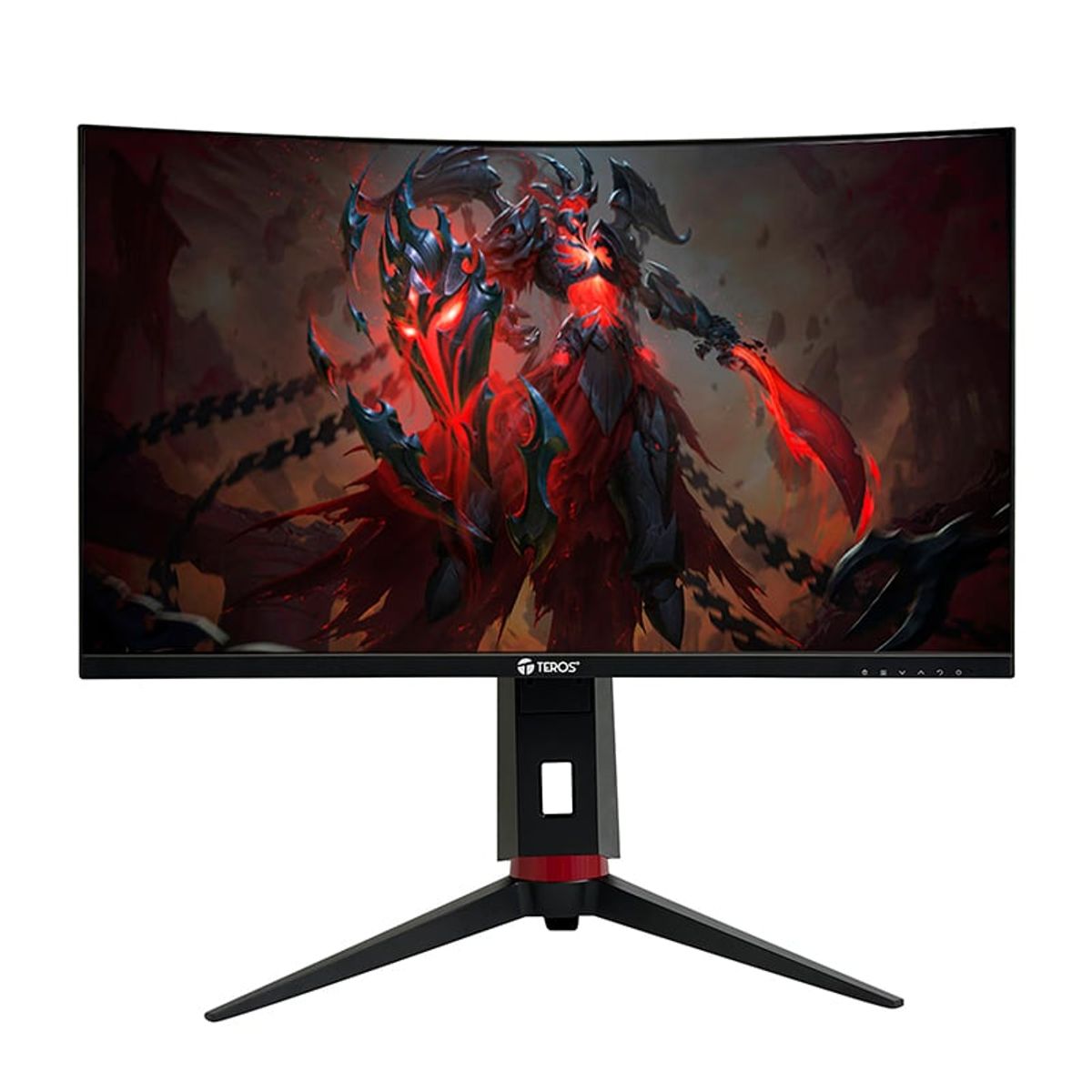 TEROS - TEROS Monitor curvo TEROS TE-2765G, 27" 2K QHD VA, 165 Hz, 1 ms, HDMI, DP, PIVOT