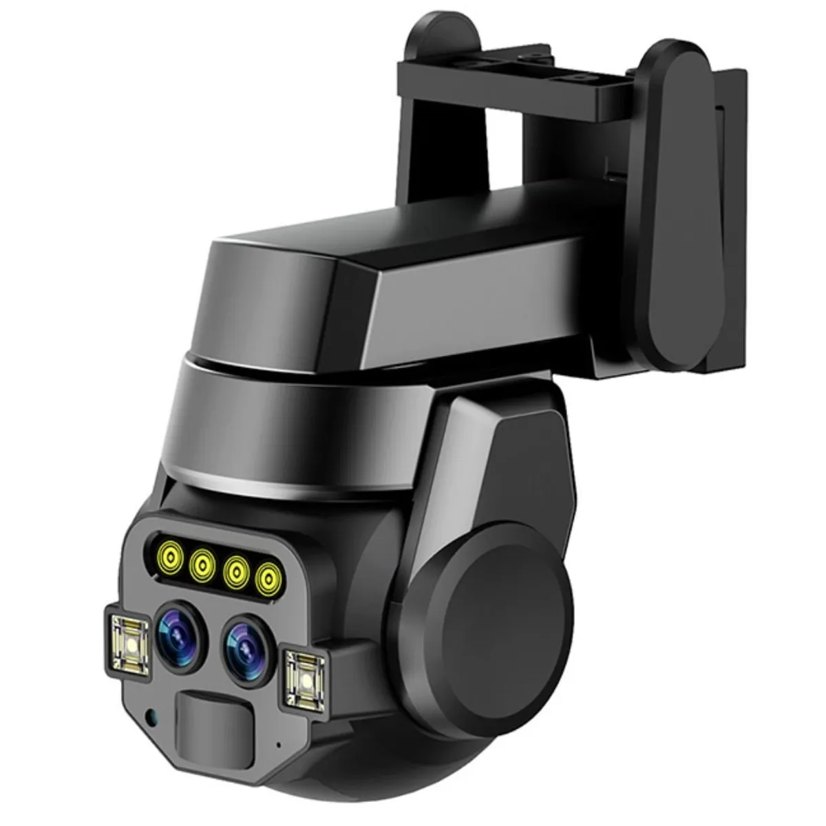 SEISA - Cámara de Seguridad Full HD 6MP IP66 360° WiFi Doble Lente Zoom 10x SEISA Q820EM