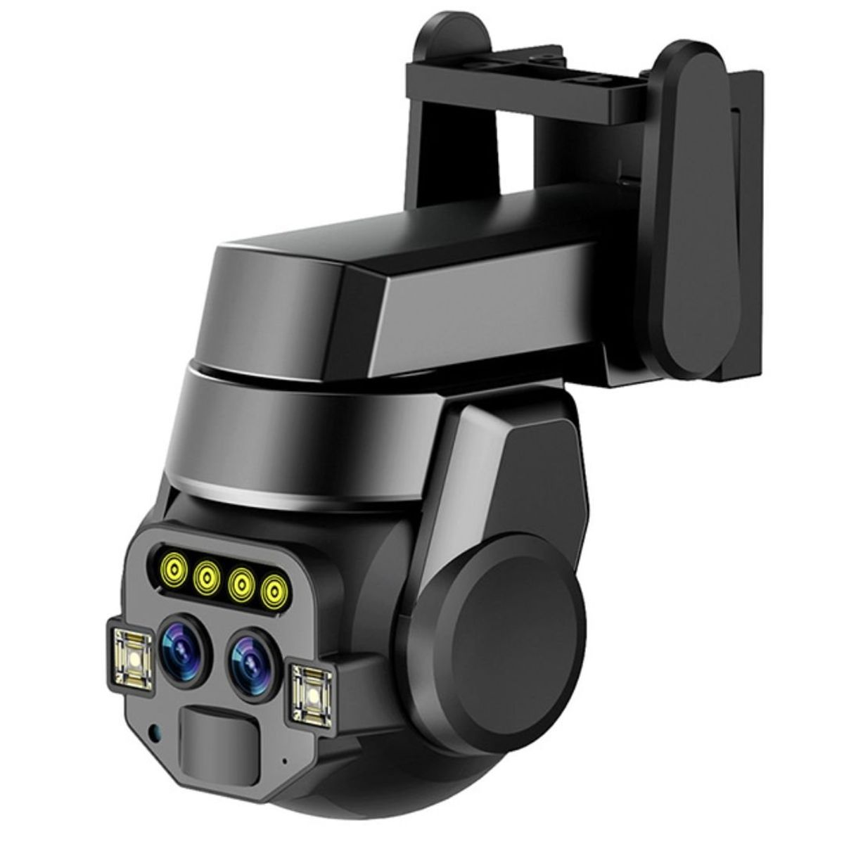 SEISA - Cámara de Seguridad Full HD 6MP IP66 360° WiFi Doble Lente Zoom 10x SEISA Q820EM