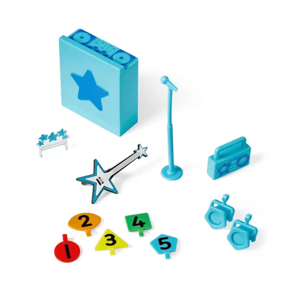 LEARNING - Playset Numberblocks Escenario de Super Estrellas