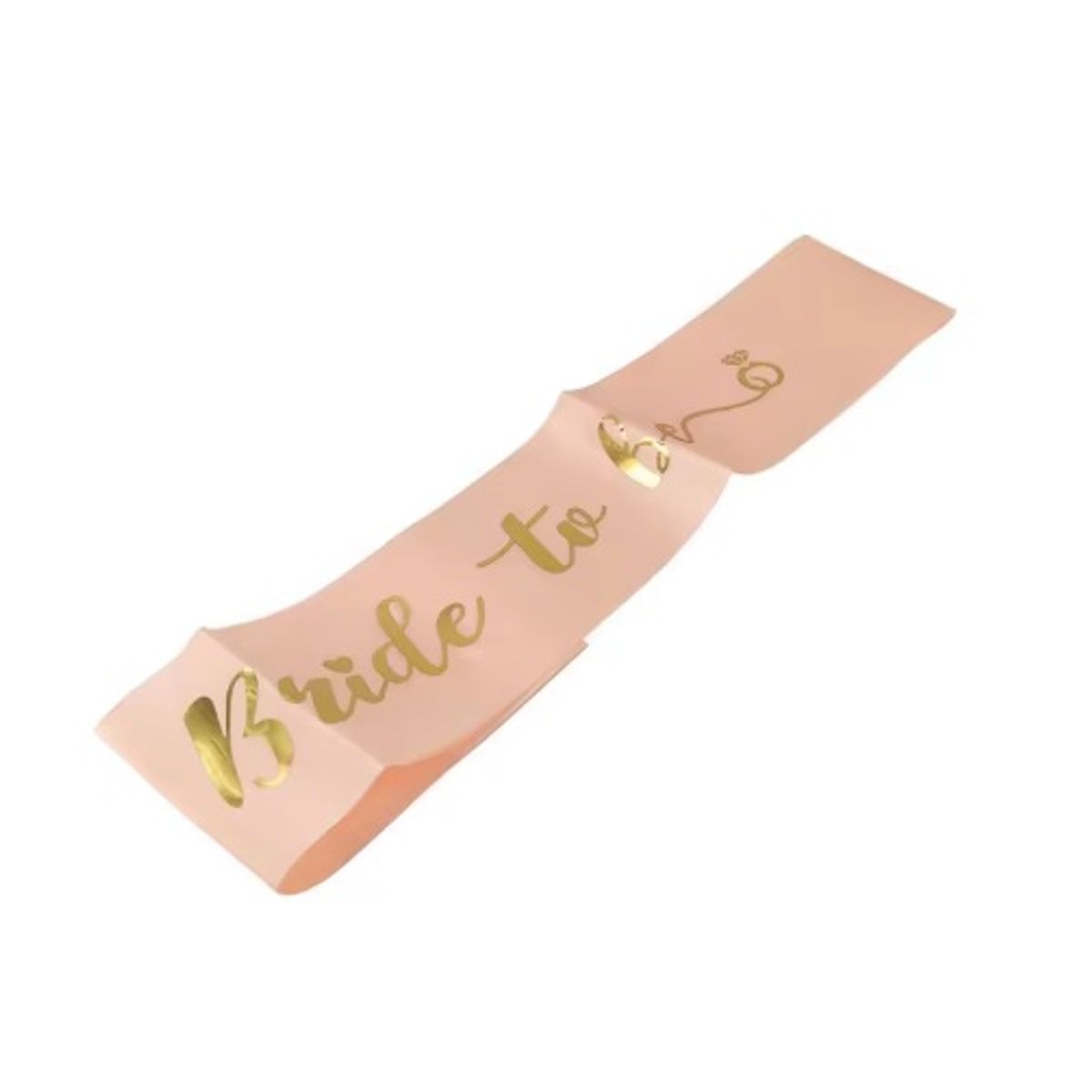 GENERICO - Banda novia despedida de soltera Bride to be oro rosa