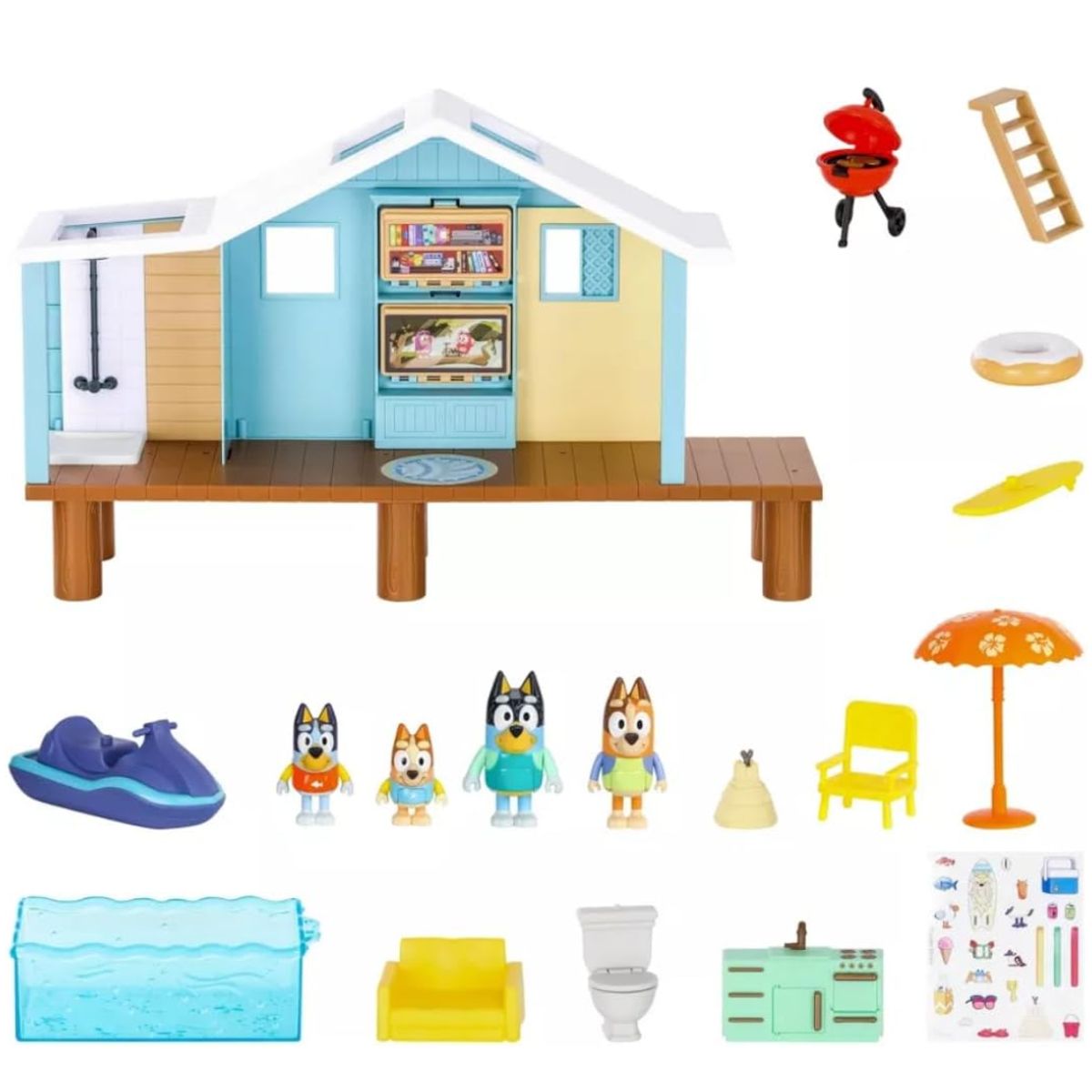 DISNEY - Casa de Playa Ultimate Bluey con personajes