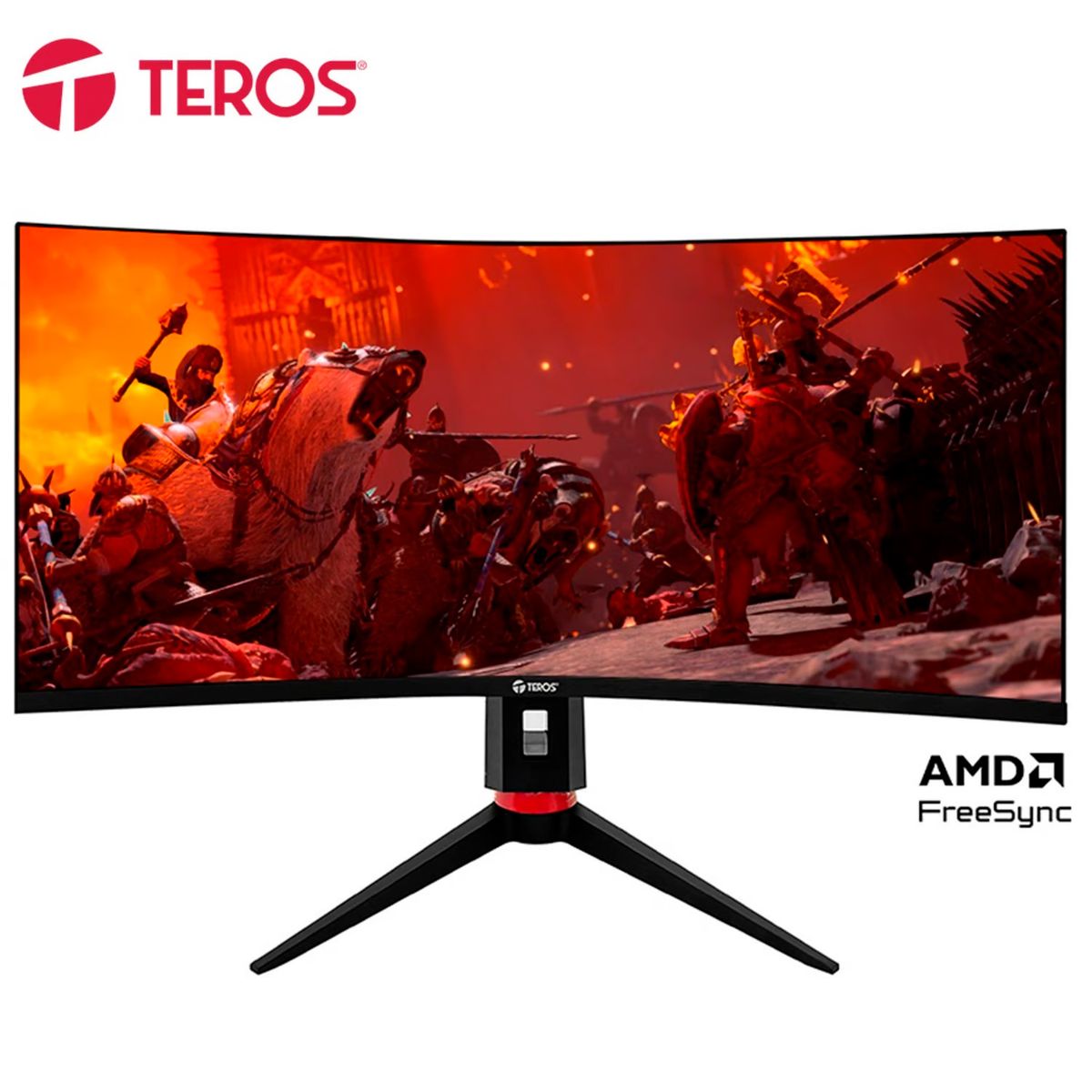 TEROS - Monitor curvo gaming TEROS TE-3411G 34 WQHD VA HDMI DP