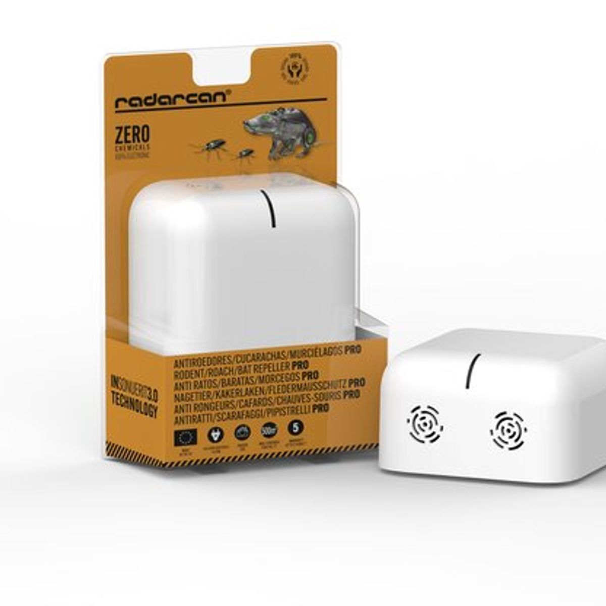 GENERICO - Repelente Anti Ratones Cucarachas Y Murcielagos Pro R-301