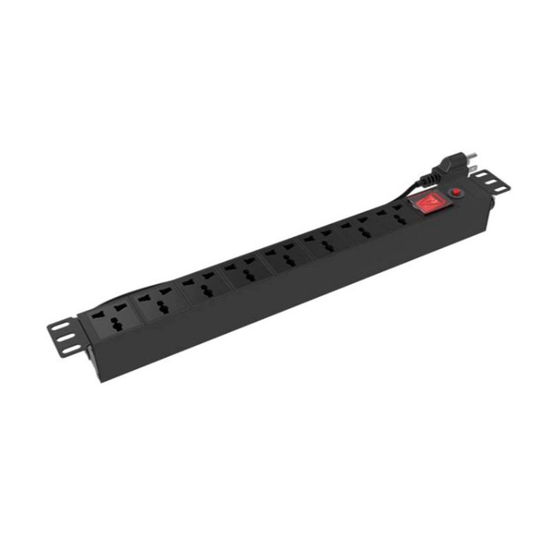 NEXXT SOLUTIONS - REGLETA PARA MONTAJE NEXXT 8 TOMACORRIENTES 220VCA PN NPD-21U8U15A