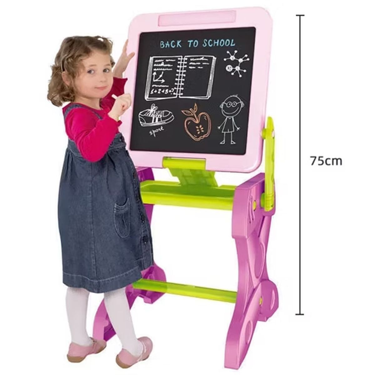 YINGLING - Mesa de Dibujo y Escritorio de Aprendizaje Multiuso 2 en 1