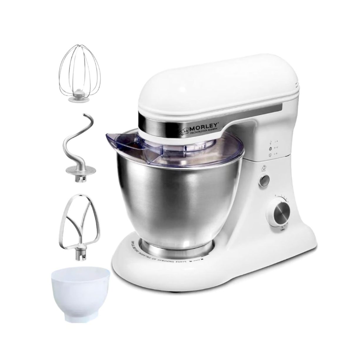 MORLEY - Batidora Planetaria Morley 2500W Blanca