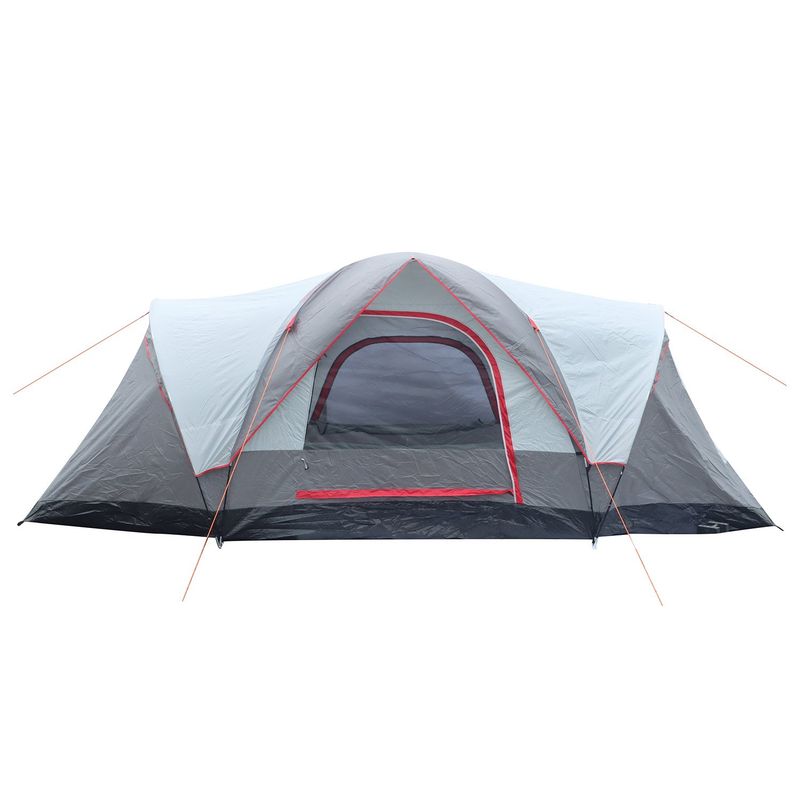 ATLETIS - Carpa 6 Personas Camping Outdoor Gris