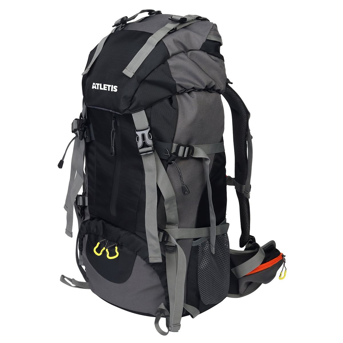 ATLETIS - Mochila Camping 50L Negro