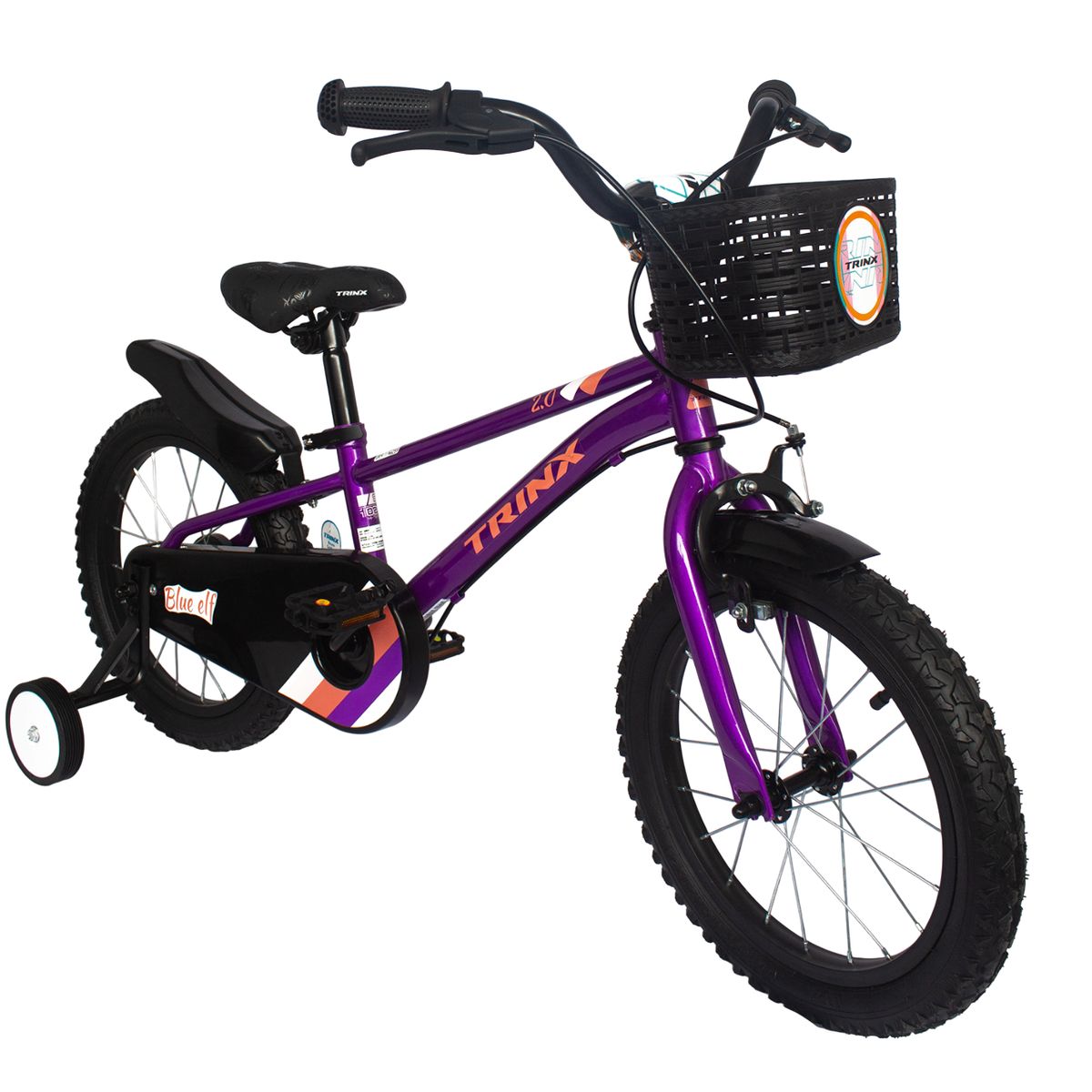 TRINX - Bicicleta infantil Trinx BLUE-ELF 2.0 Aro 16"