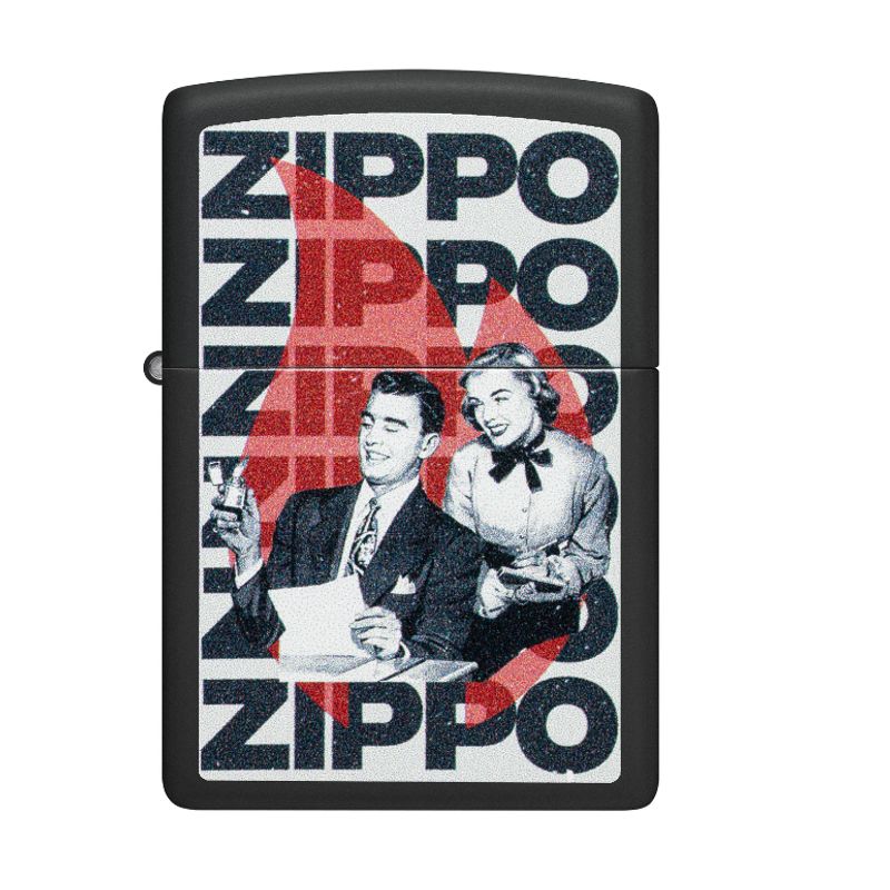ZIPPO - Encendedor ZIPPO Vintage Zippo Design