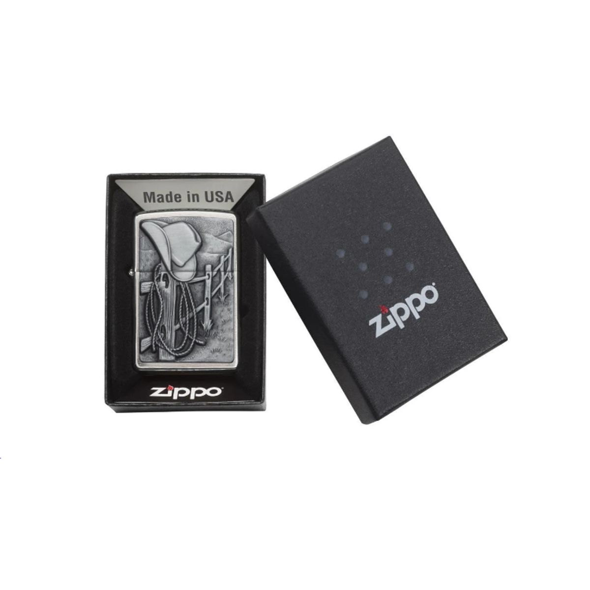 ZIPPO - Encendedor ZIPPO Resting Cowboy