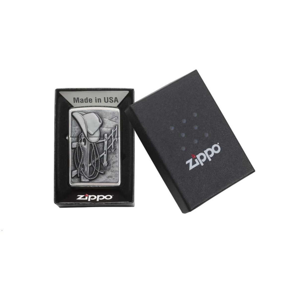 ZIPPO - Encendedor ZIPPO Resting Cowboy