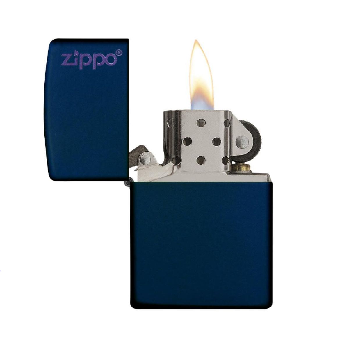 ZIPPO - Encendedor ZIPPO Classic Navy Matte Zippo Logo