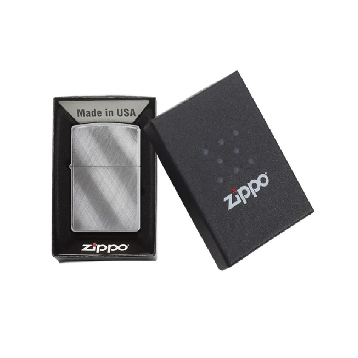 ZIPPO - Encendedor ZIPPO Classic Diagonal Weave