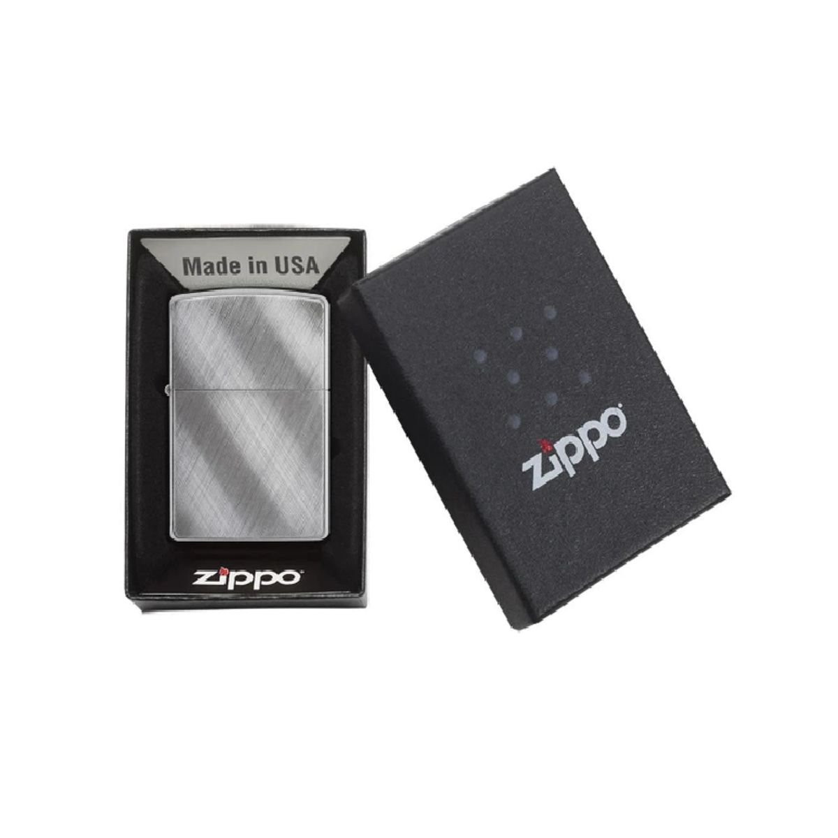 ZIPPO - Encendedor ZIPPO Classic Diagonal Weave