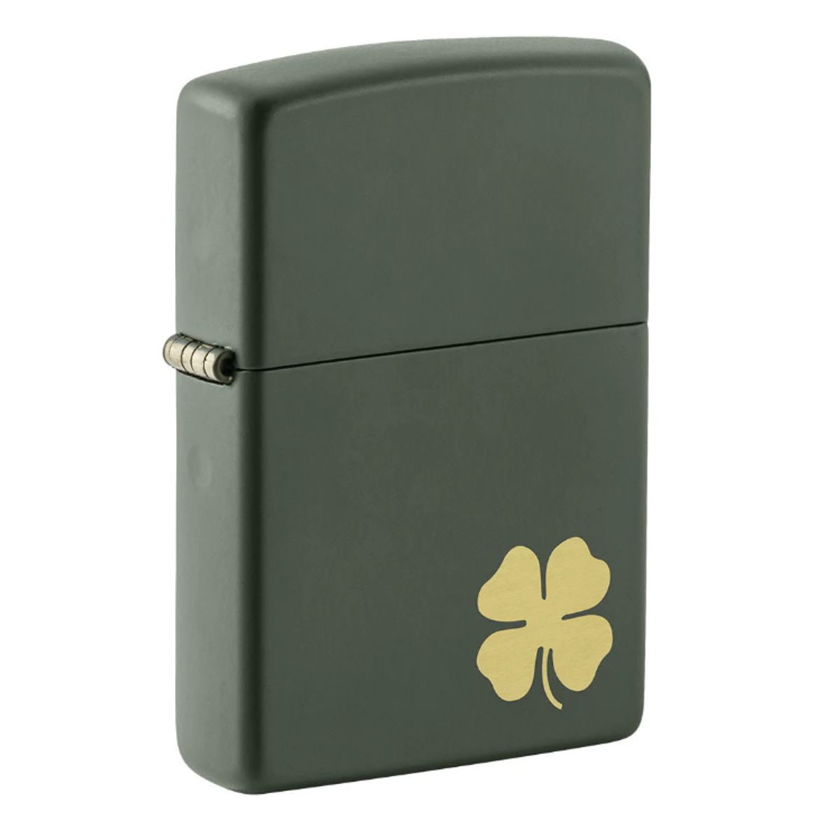 ZIPPO - Encendedor ZIPPO Four Leaf Clover in Green Matte