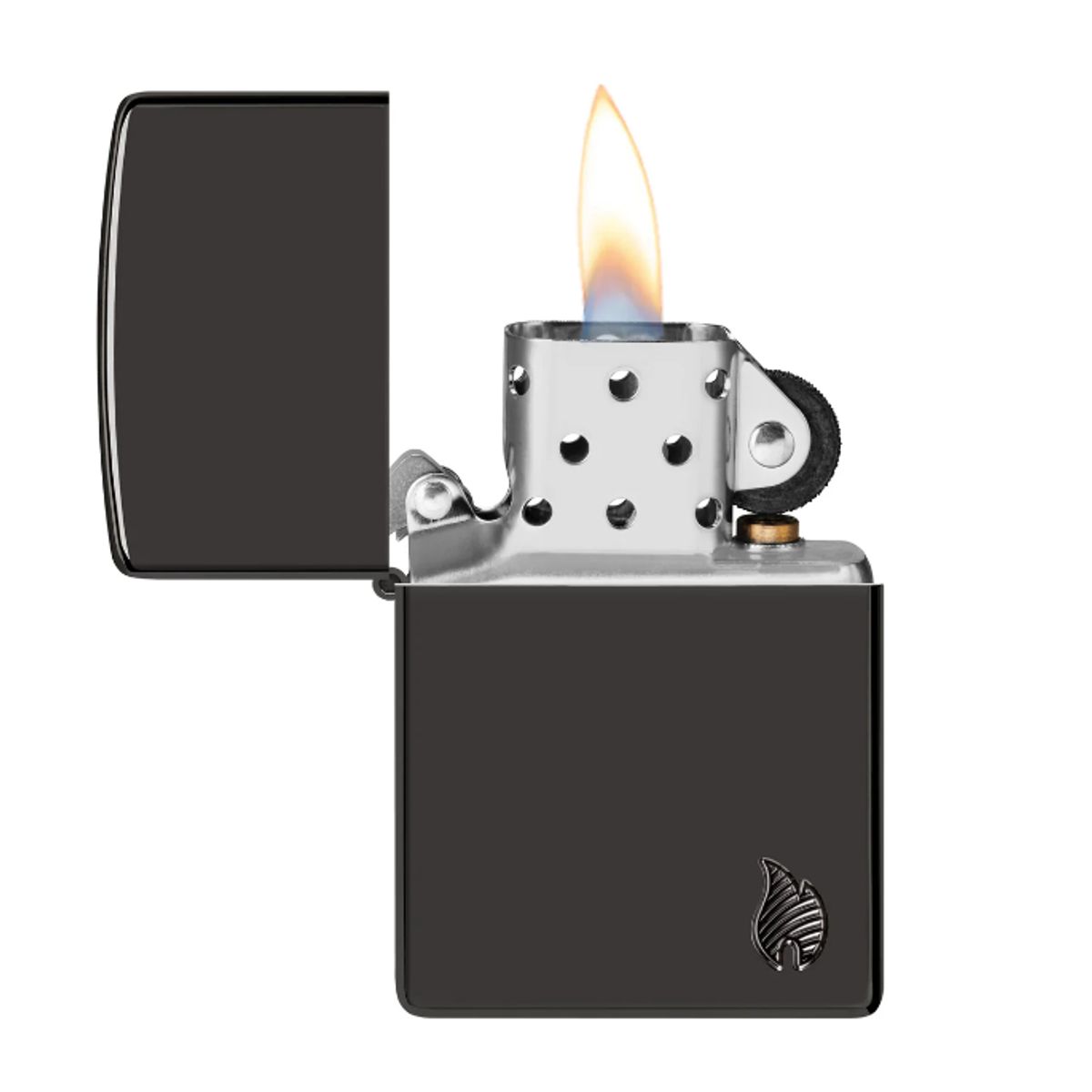 ZIPPO - Encendedor ZIPPO Armor® High Polish Black Flame Design