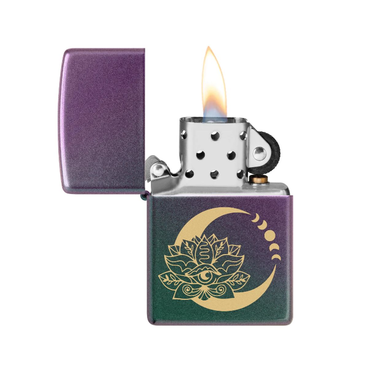 ZIPPO - Encendedor ZIPPO Lotus Moon Design