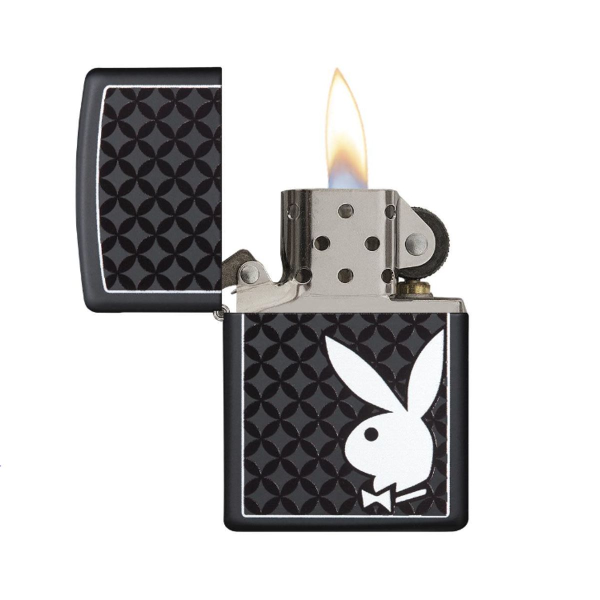 Encendedor ZIPPO Playboy Matte Negro, marca ZIPPO - Foto Principal
