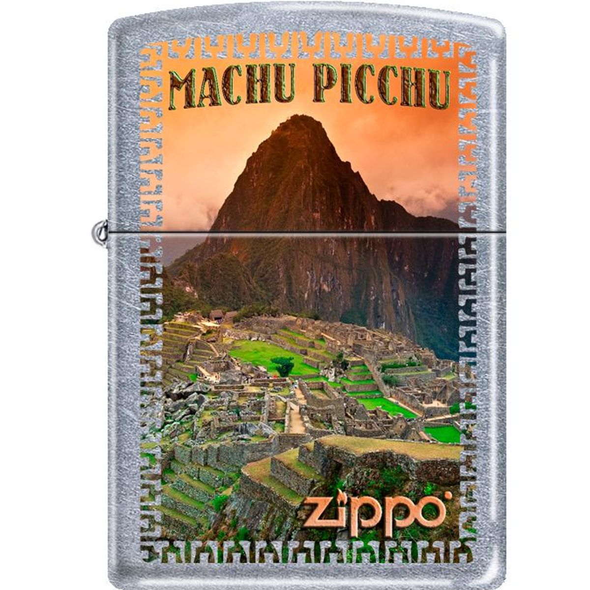 ZIPPO - Encendedor ZIPPO Machu Picchu Street Chrome