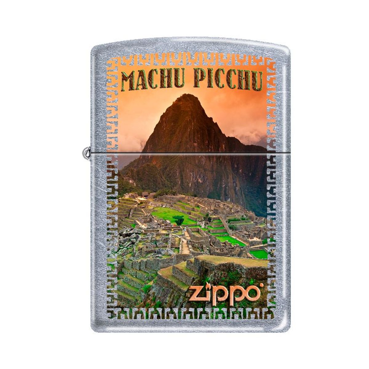 ZIPPO - Encendedor ZIPPO Machu Picchu Street Chrome