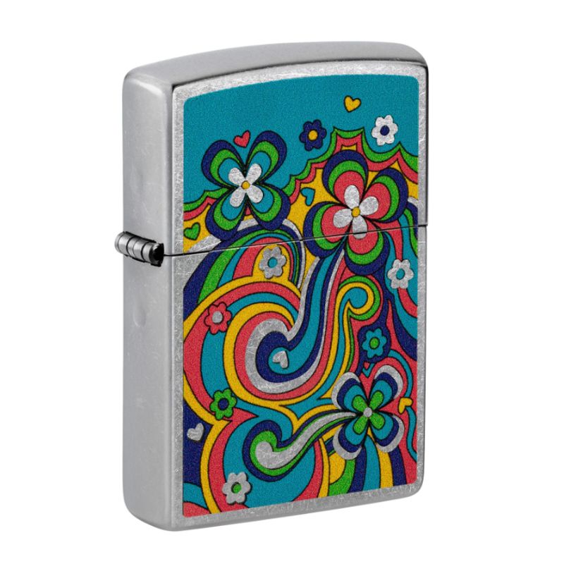 ZIPPO - Encendedor ZIPPO Flower Power Design