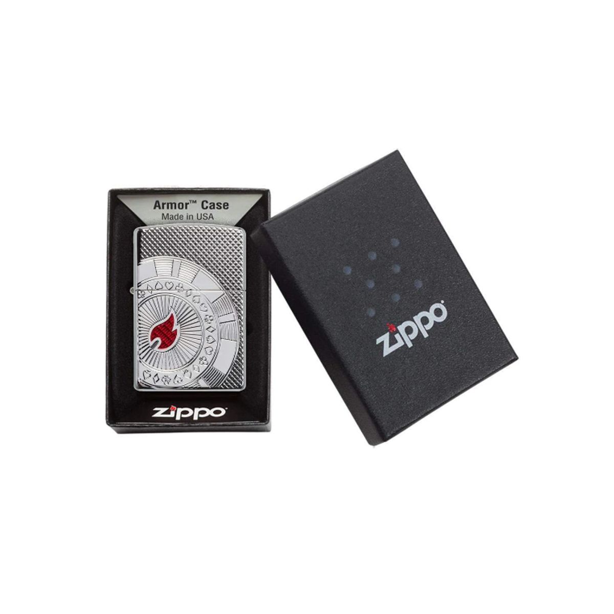 ZIPPO - Encendedor ZIPPO Armor® Poker Chip Design